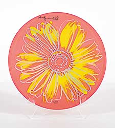 #1500 ~ Warhol - Yellow Daisy Dish