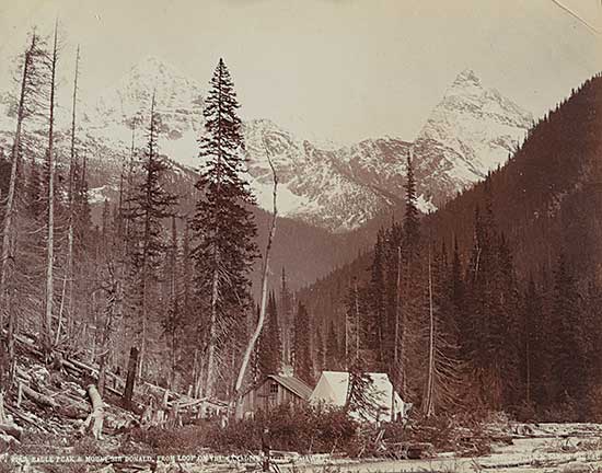 #331 ~ Notman - 1727 - Eagle Peak and Mount Sir Donald from Loop