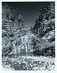 #1016 ~ Willock - Cameron Falls, October Snowfall