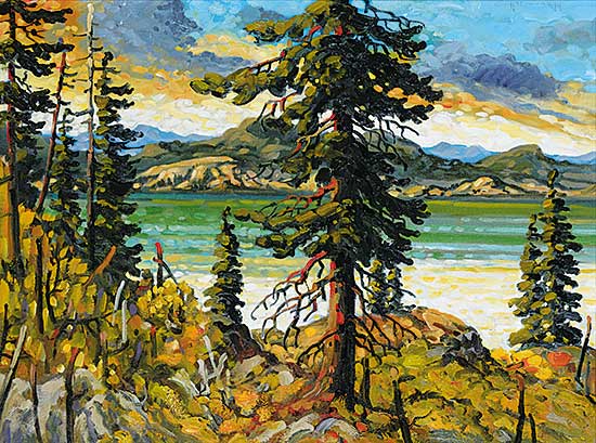 #16 ~ Charlesworth - Evening Calm, Okanagan Lake