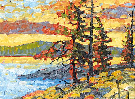 #17 ~ Charlesworth - Gulf Island Sunset