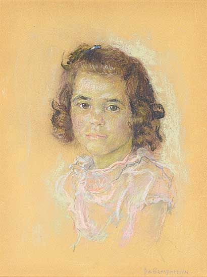 #26 ~ de Grandmaison - Untitled - Girl in a Pink Dress