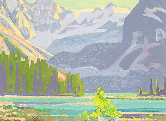 #57 ~ Kerr - Lake O'Hara, Allen Glacier