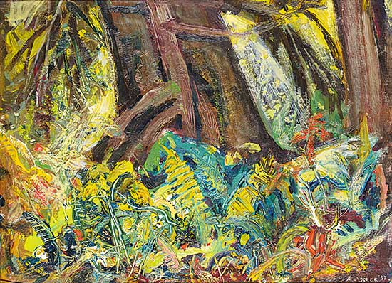 #68 ~ Lismer - Untitled - Forest Floor