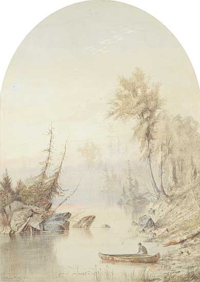 #71 ~ Martin - Untitled - Canoeing in the Bay