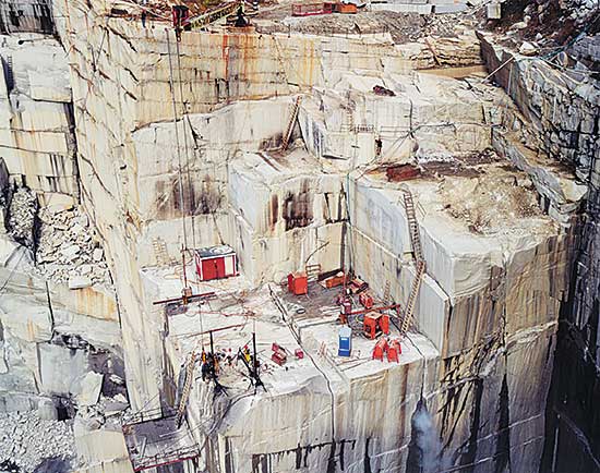 #211 ~ Burtynsky - Untitled - E.L. Smith Quarry, Barre, Vermont