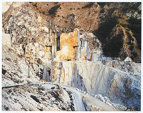 #212 ~ Burtynsky - Carrara Marble Quarries #31, Carrara, Italy  #2/10