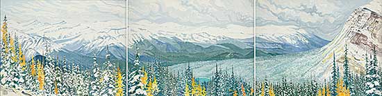#419 ~ Crerar - October Snow, Bow Valley