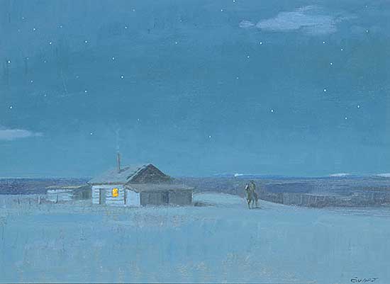 #432 ~ Ewart - Coming Home near Etson, Alta.