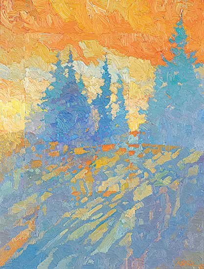 #453 ~ Kebic - Dusk over Arrowhead