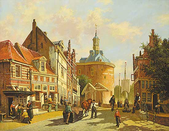#470 ~ Muller - Untitled - Holland Street Scene