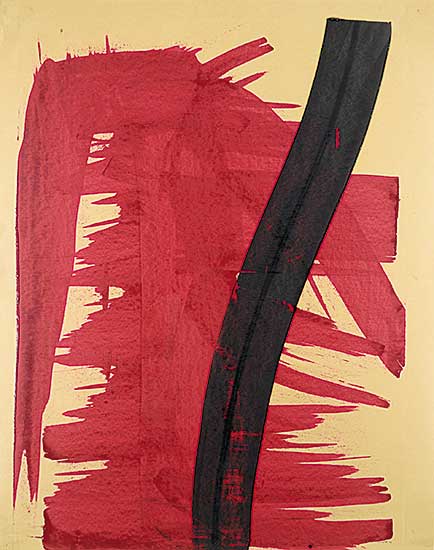 #507 ~ Vermette - Untitled - Caligraphic Stroke