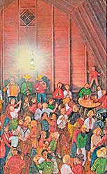 #58 ~ Kurelek - The Barn Dance [The Happy Canadian]