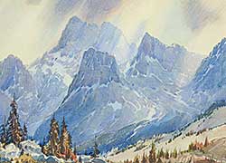 #63 ~ Leighton - Mt. Rundle, Banff