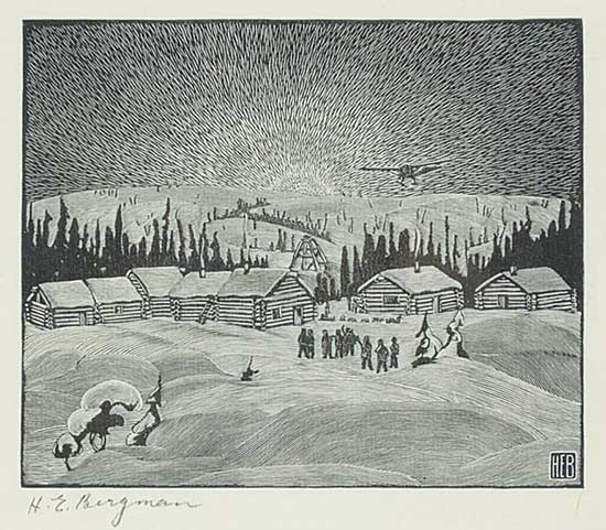 #1018 ~ Bergman - Christmas Mail