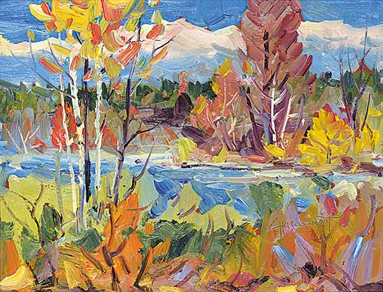 #1035 ~ Charlesworth - Aspens Near Golden