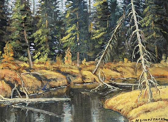 #1112 ~ Lindstrom - Untitled - Beaver Creek