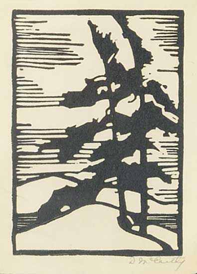 #1128 ~ McCarthy - Untitled - Trees in the Wind