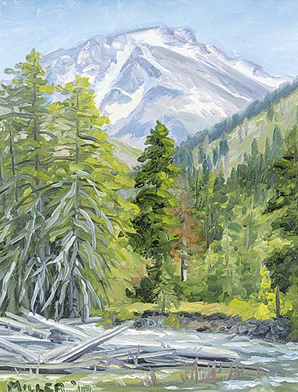 #1138 ~ Miller - Untitled - Mountain Stream
