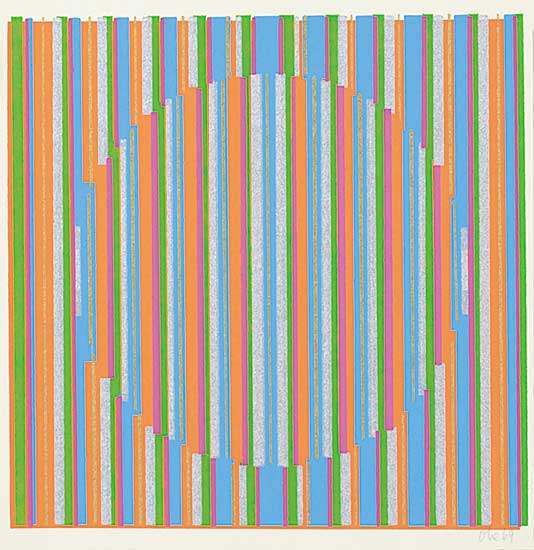 #1142 ~ Ohe - Untitled - Vertical Striped