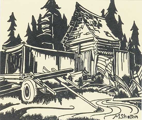 #1220 ~ Shelton - Lumberyard in Banff