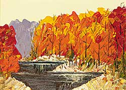 #1012 ~ Artates - Untitled - Autumn Colours I