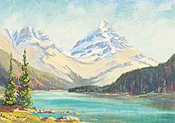 #1071 ~ Harvey - Weed Mountain, Jasper - Banff Highway
