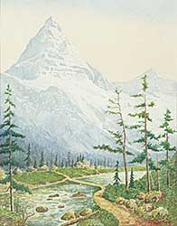 #1082 ~ Hutchins - Mount Sir Donald, Rockies