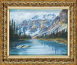 #1108 ~ Leonard - Untitled - Mountain Lake