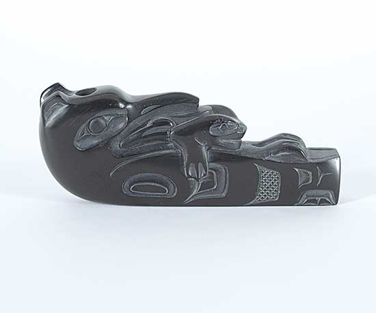 #2 ~ Brown - Frog Pipe