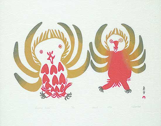 #17 ~ Ashoona - Evening Birds  #11/50