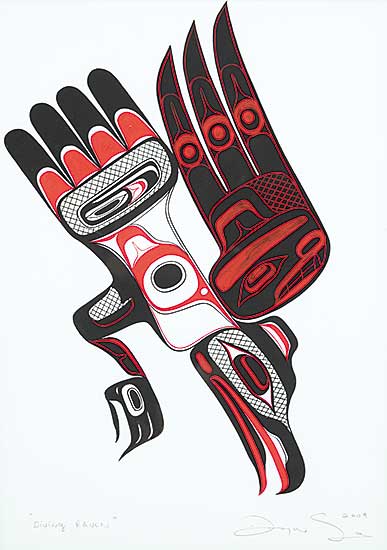 #242 ~ Simeon - Diving Raven