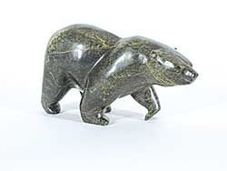 #52 ~ Inuit - Untitled - Green Stone Bear