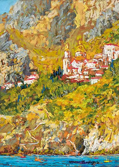 #20 ~ Champagne - Fisherman in Amalfi