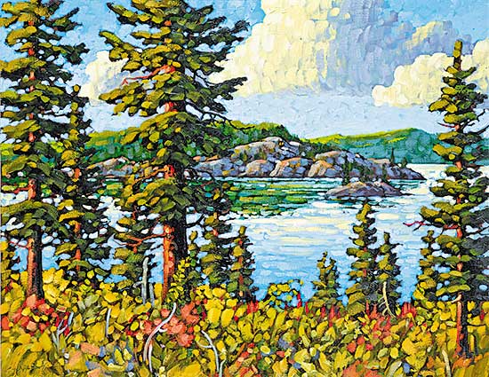 #21 ~ Charlesworth - Fireweed, Prelude Lake