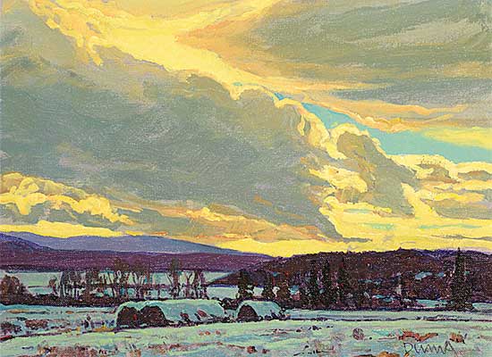 #42 ~ Duma - Winter Sunset