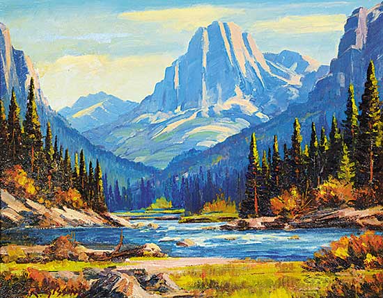 #47.2 ~ Gissing - Untitled - Mountain Splendor