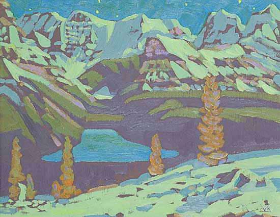#61 ~ Kerr - Lake O'Hara Nocturne, September