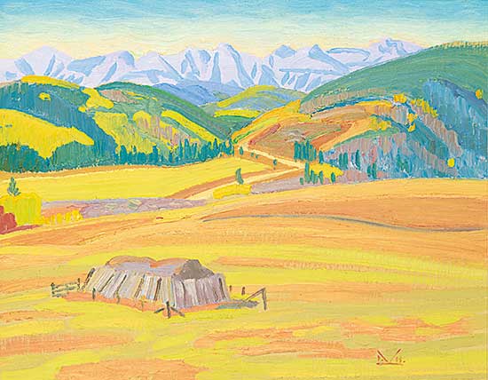 #62 ~ Kerr - West of Turner Valley Town, Stack Protected from Elk