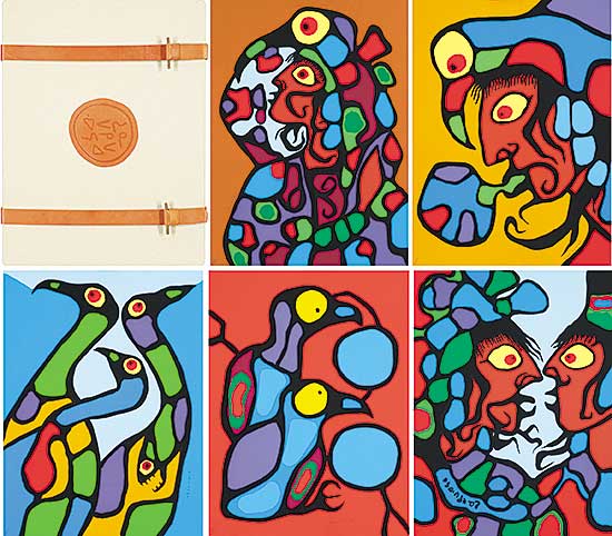 #77.1 ~ Morrisseau - The Art of Norval Morrisseau  #257/350
