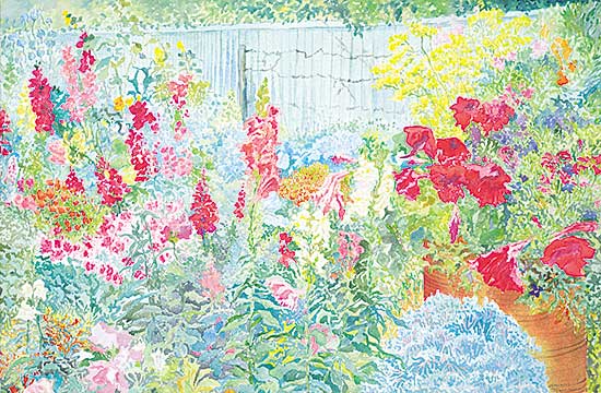 #79.1 ~ Perehudoff - Red Petunias