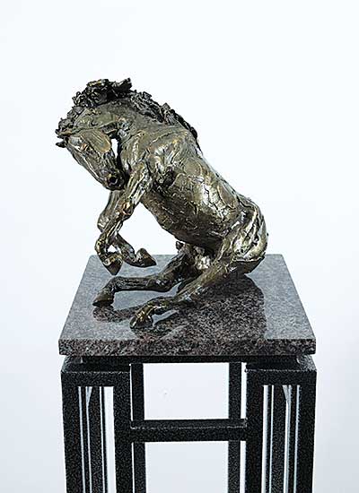 #96.1 ~ Spaith - Untitled - Rearing Horse  #1/1