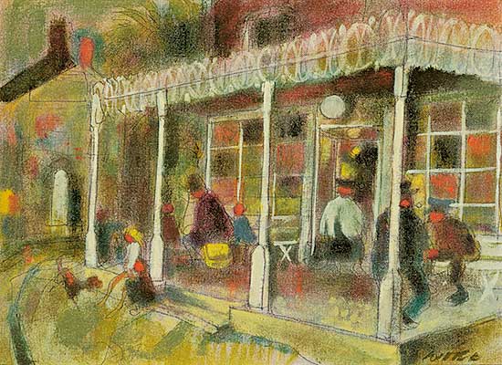 #106 ~ Winter - General Store at Roseneath, Ont.