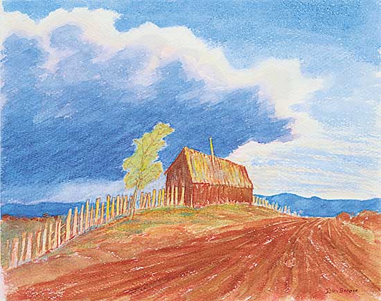 #153 ~ Snow - Old Building II
