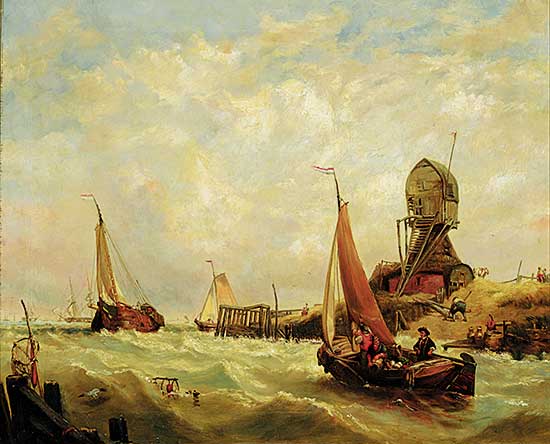 #315 ~ Stanfield - Entrance to the Zuyder Zee, Texel Island