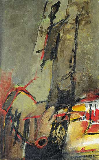 #412 ~ Charbonneau - Untitled - Abstraction