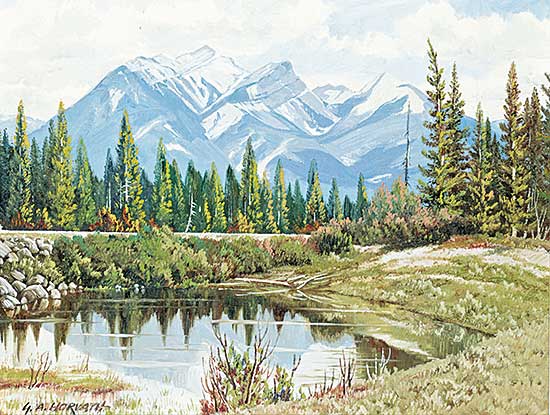#434 ~ Horvath - North of Jasper