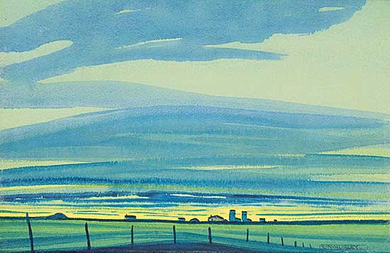 #435 ~ Hurley - Untitled - Prairie Sunrise