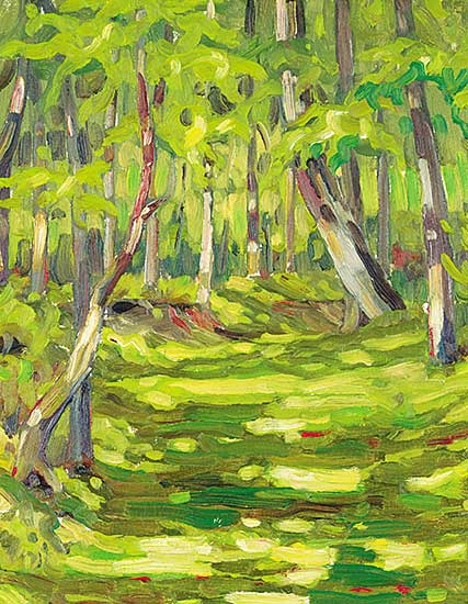 #464 ~ Parker - Old River Channel off Bow River up Stream of Harvey's Old Farm House