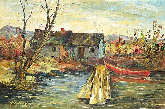 #470 ~ Rebry - Untitled - The Red Boat